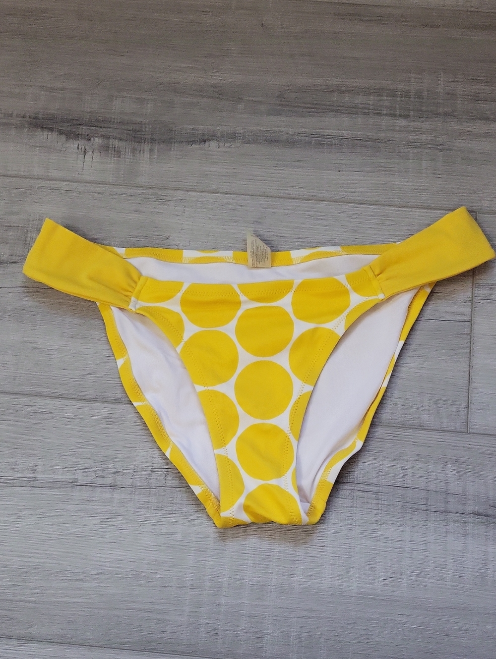 Victoria's Secret yellow polka-dot bikini bottoms